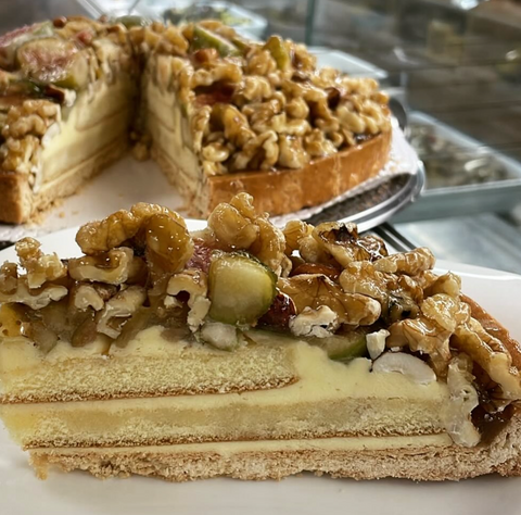 Torta fichi e noci